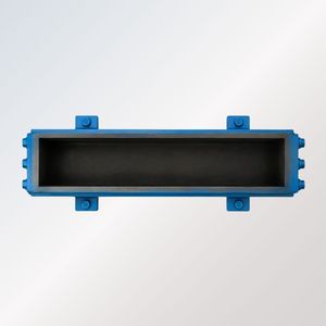 Molde Rectangular Azul de Hierro Fundido para Pruebas en Máquinas de Laboratorio, Encofrado de Alta Precisión para Ingeniería Civil, Molde para Muestras - Product Image 3