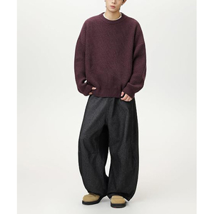 Suéter para Hombre, Cuello Redondo, Clásico, Antipilling, Viscosa y Algodón, Tejido Suave, Informal, para Combinar en Capas, con Logotipo Frontal, Top de Invierno - Product Image 4