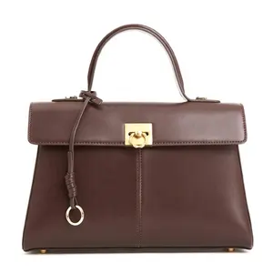 Latest Design Unique Shoulder and Hand Carry PU Leather Handbag Fashion For Lady and Woman