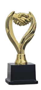 • Custom plastic <b>trophy</b> with personalized logo printing. - Product Image 2