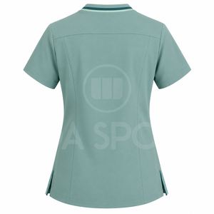 2026 Hot Sale Soft Polyester Hospital Nurse <b>Scrub</b> <b>Set</b> with Needle Detection Seamless Fusing for Unisex Nursing <b>Scrub</b> Uniform - Product Image 3