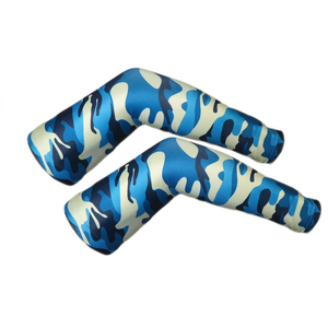 Manchons de compression personnalisés pour bras et jambes, respirants, de protection, élastiques, pour genouillères de sport et cyclisme - Product Image 2