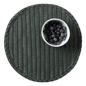 Manteles Individuales Decorativos de Ratán Essentials, Manteles Individuales Naturales para Mesa de Comedor en Varios Colores, Decoración Ecológica para Mesa de Comedor - Product Image 1