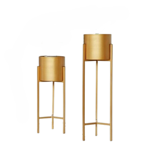 Soporte de Metal Alto para Macetas, Diseño Elegante, Hecho a Mano, Resistente, para Macetas Pesadas, Decoración del Hogar, en Oferta - Product Image 6