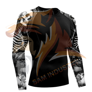 Custom Logo Lightweight Long Sleeve Seamless <b>Compression</b> <b>Shirt</b> Comfortable Gym Fitness Bodybuilding Regular Fit <b>Shirts</b> - Product Image 5