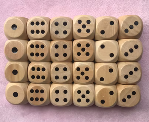 Puzzle en bois personnalisé gravé avec logo sur mesure, fait main, écologique, moderne, non fini, à 6 faces, pour jeux de nuit et prise de décision amusante - Product Image 2