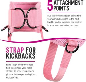 Fitness Ankle Straps Adjustable Ankle Guard Strap Neoprene Professional Protection Double Ring Closure Weightlifting Gym Safety - Product Image 2