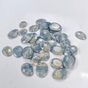 Venta al por Mayor de Cabujones de Scheelite Blanco en Forma de Huevo Natural, Lote a Granel a Bajo Precio para Joyería, Colgantes y Collares - Product Image 1