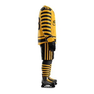 Uniforme de Hockey sobre Hielo al por Mayor, Jersey de Práctica Sublimado, Transpirable, de Secado Rápido, con Logotipo Personalizado, Proveedor de Fábrica, Conjunto Deportivo - Product Image 4