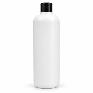 Flacon cosmétique HDPE de 500 ml avec bouchon à clapet |   Contenant d'emballage rechargeable pour produits de soin de la peau, produits de beauté et de soins personnels, shampooing - Product Image 1