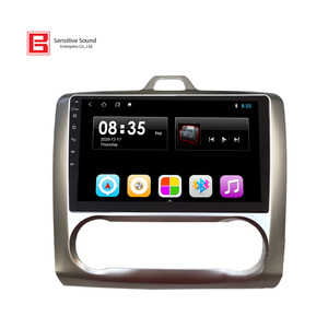 Reproductor de DVD para Auto, Sistema de Navegación Multimedia, Unidad Principal para Ford Focus 2004-2012 con Aire Acondicionado Automático - Product Image 3