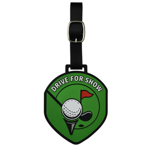 Étiquettes personnalisées en métal pour sacs de golf, souvenirs de club sportif, marque et nom. - Product Image 5