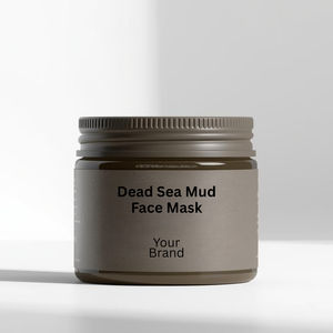 Masque facial à la boue de la Mer Morte, nettoyage en profondeur, riche en minéraux, détoxifiant, purifiant, hydratant, formule de qualité spa, marque privée - Product Image 2