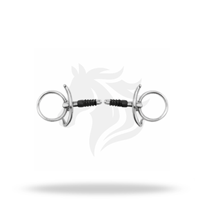 Fulmer Loose Ring Snaffle Curved Bit Customized Equestrian Horse Bit for Training Riding and Control Use - Product Image 1