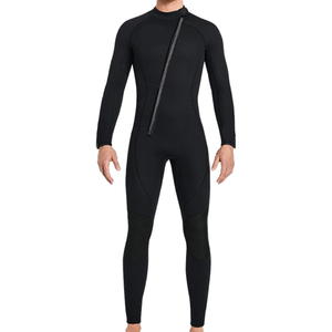 Traje de Neopreno de 3 mm para Hombre, Cuello Alto, Manga Larga, Cierre en el Pecho, Traje de Buceo Impermeable para Todas las Estaciones - Product Image 2