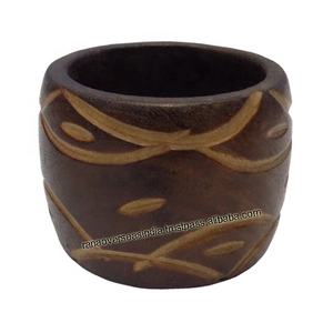 Factory Customized Wholesale New Arrival <b>Wooden</b> <b>Napkin</b> <b>Ring</b> Holder for Restaurant Hotel and Home Table Decor - Product Image 1