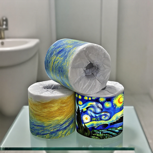 Papier toilette recyclé en gros, 3 plis, rouleau de papier toilette pour hôtel, fournisseur et fabricant de papier toilette de haute qualité - Product Image 5