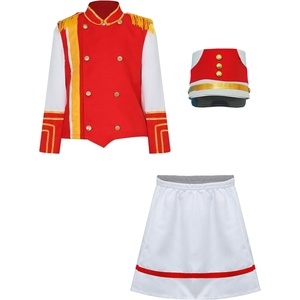Uniforme de Banda de Marcha de Alta Calidad para Niñas, Paquete Completo, Uniforme de Baile para Niños - Product Image 3
