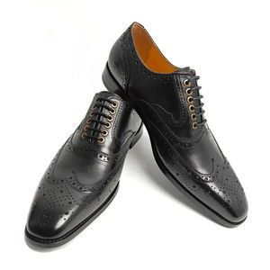 Zapatos Escoceses de Invierno Ecológicos, Diseño Plano, Plantilla Ligera de Goma, Cuero Impermeable, Estilo Brogue, para Exteriores - Product Image 6