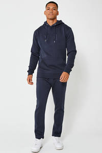 Ensemble de pantalons de survêtement à capuche en coton épais pour hommes Fit StreetWear Survêtement imprimé personnalisé - Product Image 3