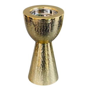 Brûleur de Bakhoor Traditionnel Écologique en Métal Argenté Martelé, Porte-Encens Mabkhara pour Accessoires de Maison, Parfum d'Ambiance, Meilleur Prix - Product Image 5