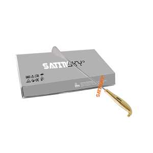 เครื่องมือผ่าตัดเต้านม Satinsky ขนาด 33 ซม. สำหรับการผ่าตัดเสริมเต้านม ทำจากเหล็กกล้าไร้สนิม ได้รับการรับรองมาตรฐาน CE ระดับ II แบบใช้มือ คุณภาพพรีเมียม สำหรับการผ่าตัดทั่วไป - Product Image 1