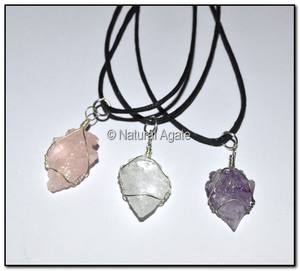 Obtenez le meilleur collier tendance en agate noire avec des pointes de flèche au meilleur prix - Product Image 4