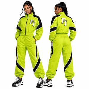 Conjuntos de Chaqueta y Pantalones Cortavientos para Mujer, Proveedor OEM, Impermeables, Resistentes al Viento, Transpirables, Marca Privada, Conjuntos de Cortavientos, Chaquetas para Hombre - Product Image 4