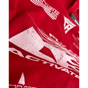เสื้อฮู้ดดี้ผู้ชายไซส์ใหญ่ ผ้าฝ้าย 100% พิมพ์โลโก้ตามสั่ง ทรงหลวม ซิปหน้า ไหล่ตก ล้างสีแบบแอซิดวอช - Product Image 4