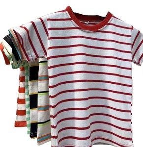 Ropa Infantil Especial al por Mayor, Camiseta de Verano de Manga Corta con Cuello Redondo para Niños de 2 a 7 Años, 100% Algodón - Product Image 3