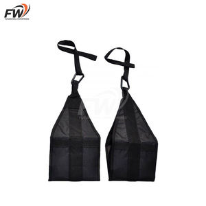 Correas de sujeción resistentes para abdominales, ajuste perfecto para todas las barras, para ejercicios de elevación de piernas, conexión rápida, anillo en D de acero, resistentes, cuero Wahid - Product Image 1