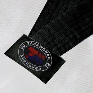 ชุดเทควันโด ผ้าโพลีคอตตอนพรีเมียม รับสกรีนโลโก้ ระบายอากาศได้ดี น้ำหนักเบา ทนทาน เหมาะสำหรับการฝึกซ้อม สำหรับผู้ชายและผู้หญิง - Product Image 2