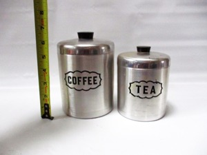 Stainless Steel Coffee Tea Canisters for <b>Kitchen</b> <b>Storage</b> Airtight <b>Containers</b> for Sugar and Pantry Organization From India - Product Image 5
