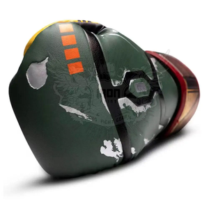 ถุงมือชกมวยหนังแท้คุณภาพสูง OEM น้ำหนักเบา ระบายความชื้นได้ดี สำหรับทุกเพศ  รับสกรีนโลโก้  แบบผูกเชือก สำหรับฝึกซ้อม IRON POINT Veekend Bazar - Product Image 2