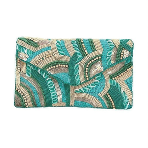 Sac à main indien coloré fait main avec perles, style ethnique de luxe, poignée baguette en perles de verre, sac décontracté durable et tendance, qualité supérieure - Product Image 2