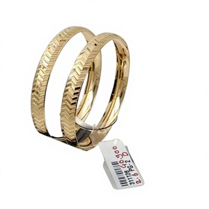 22K Solid Gold <b>Bangle</b> <b>Set</b> For Women 4 Pcs Real Yellow Gold Handcrafted Traditional Indian Wedding Bracelet Jewelry Gift - Product Image 1