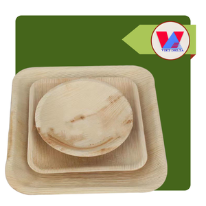 Bols en Areca biodégradables à 100 %, compatibles micro-ondes, vaisselle écologique jetable, aspect bois, pour la restauration et les plats à emporter - Vente Flash - Product Image 1