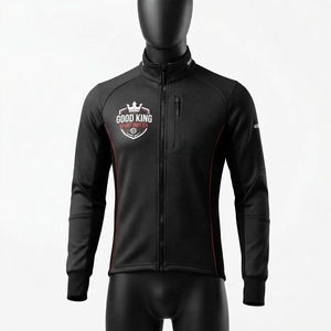 Wholesale Breathable <b>Men</b> Adults Cycling Zipper <b>Jacket</b> Autumn Regular Fit Slim Style Cycling <b>Jacket</b> - Product Image 1