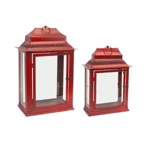 Nouvelle arrivée, lanterne suspendue au sol élégante en fer forgé, porte-bougie d'extérieur, design personnalisable, taille et forme sur mesure - Product Image 3