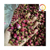 Bourgeons de roses séchées de qualité supérieure avec un arôme riche pour le thé, les cosmétiques et les soins de spa