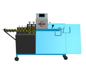 Machine de découpe automatique multifonctionnelle en acier inoxydable pour étrier et redresser les barres d'armature avec composant moteur central - Product Image 1