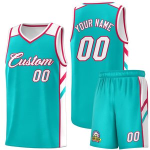 Uniforme Deportivo Personalizado de Baloncesto, Camiseta y Pantalones Cortos con Logotipo Personalizado, Venta al Por Mayor OEM - Product Image 1