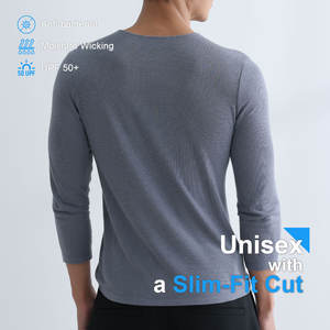 Camiseta Térmica Reguladora de Temperatura para Hombre 2025 - Manga 3/4 - Product Image 4