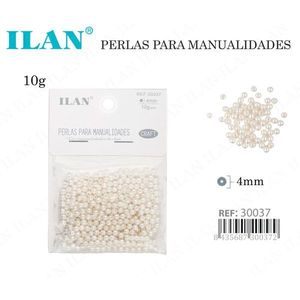 Perle Artigianali Ilan 4mm Beige 10g Per Lavori Manuali - Product Image 3