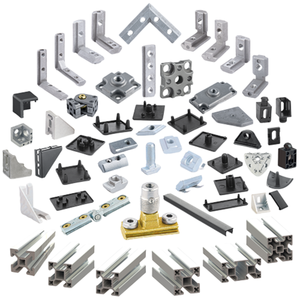 Juego completo personalizado de accesorios de extrusión de aluminio para sistemas industriales y de construcción - Product Image 3