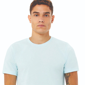 Camiseta de Punto Sólida para Hombre, Manga Corta, Cuello Redondo, Ropa Deportiva, Fitness, Venta al Por Mayor, Personalizable, Transpirable, Secado Rápido, 100% - Product Image 4