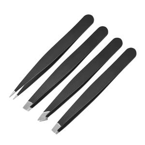 Juego de Pinzas para Pestañas de Acero Inoxidable de Precisión, Puntas Suaves, Color Negro, para Uso Estético - Product Image 6