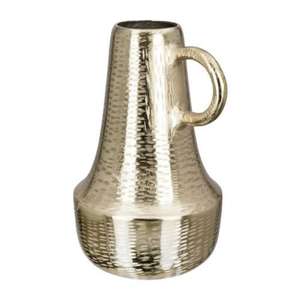 Jarrón de Aluminio Fundido en Arena, Dorado, para Plantas y Flores Artificiales, Jarrones Decorativos, Artesanía en Metal, Maceta, Decoración del Hogar - Product Image 6