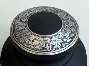 Urnas de Cremación de Latón Hechas a Mano, Diseño Art Deco, Ecológicas, Portátiles, para Cenizas Humanas, Impresión Personalizada, Acabado Mate, Venta al Por Mayor - Product Image 2