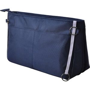 Organizer Espandibile XL in Nylon Blu Navy per Borse, Inserto Modellante per Borse a Mano - Product Image 1